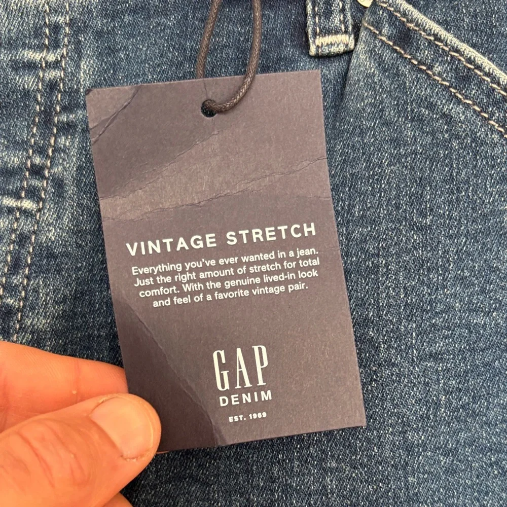 Gap women’s Relaxed Fit‎ Jeans in Deep Blue